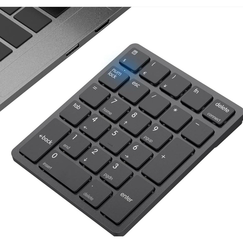 Havit Bluetooth Number Pad‎ Wireless Numeric Keypad Numpad 26 Keys Portable Mini